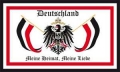 DR Deutschland Meine Heimat, Meine Liebe Fahne 90x150 cm