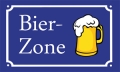 Bier Zone Fahne / Flagge 90x150 cm