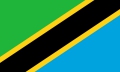 Tansania Fahne / Flagge 90x150 cm