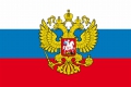 Russland mit Adler Fahne / Flagge 150x250 cm XXL