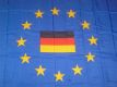 Europa mit Deutschland Fahne / Flagge 90x150cm