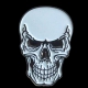 Totenkopf Skull Pin Anstecknadel 25x20 mm