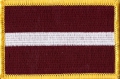 Lettland Aufnher Patch ca. 5,5cm x 8 cm