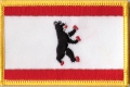 Berlin Aufnher Patch ca. 5,5cm x 8 cm