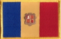 Andorra Aufnher Patch ca. 5,5cm x 8 cm