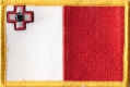 Malta Aufnher Patch ca. 5,5cm x 8 cm