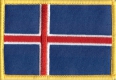 Island Aufnäher Patch ca. 5,5cm x 8 cm