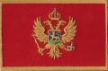 Montenegro Aufnher Patch ca. 5,5cm x 8 cm