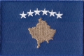 Kosovo Aufnher Patch ca. 5,5cm x 8 cm