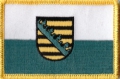 Sachsen Aufnher Patch ca. 5,5cm x 8 cm