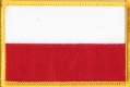 Polen Aufnher Patch ca. 5,5cm x 8 cm