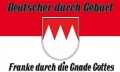 Franke durch die Gnade Gottes Fahne / Flagge 90x150 cm