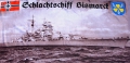 Schlachtschiff Bismarck Fahne / Flagge 90x150 cm