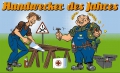 Handwerker des Jahres Fahne / Flagge 90x150 cm