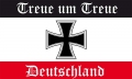 DR- Treue um Treue Reichsflagge / Fahne 90x150 cm