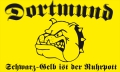 Dortmund Bulldogge Fahne / Flagge 90x150 cm Motiv 2
