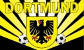 Dortmund Strahlen Fahne / Flagge 90x150 cm