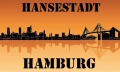 Hansestadt Hamburg Fahne / Flagge 90x150 cm