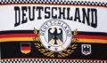 Deutschland Fan Fahne / Flagge 90x150 cm (Sondermotiv)