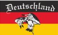 Deutschland Fan Fahne / Flagge 90x150 cm (Motiv 6)