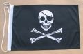Piraten Fahne / Flagge 27x40 cm