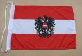 Österreich mit Adler Fahne / Flagge 30x45 cm