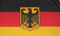 Deutschland Fahne / Flagge mit Adler 60x90 cm