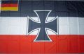Gösch der Kriegsschiffe Fahne / Flagge 90x150 cm