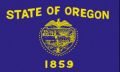Oregon Fahne / Flagge 90x150 cm