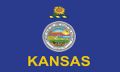 Kansas Fahne / Flagge 90x150 cm