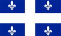 Quebec Fahne / Flagge 90x150 cm