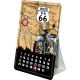 Route 66 Kalender Blechpostkarte 10 x 14 cm