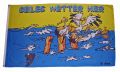 Geiles Wetter Fahne / Flagge 90x150 cm Motiv 4