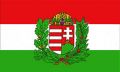 Ungarn mit Wappen Fahne / Flagge 90x150 cm
